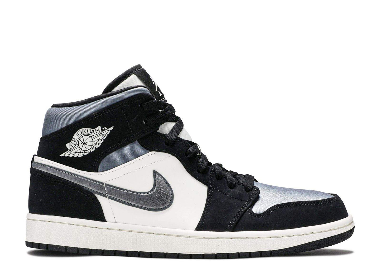 Air Jordan 1 Mid SE ¡®Satin Smoke Grey¡¯ Revered Footwear Sneakers - Collabor...