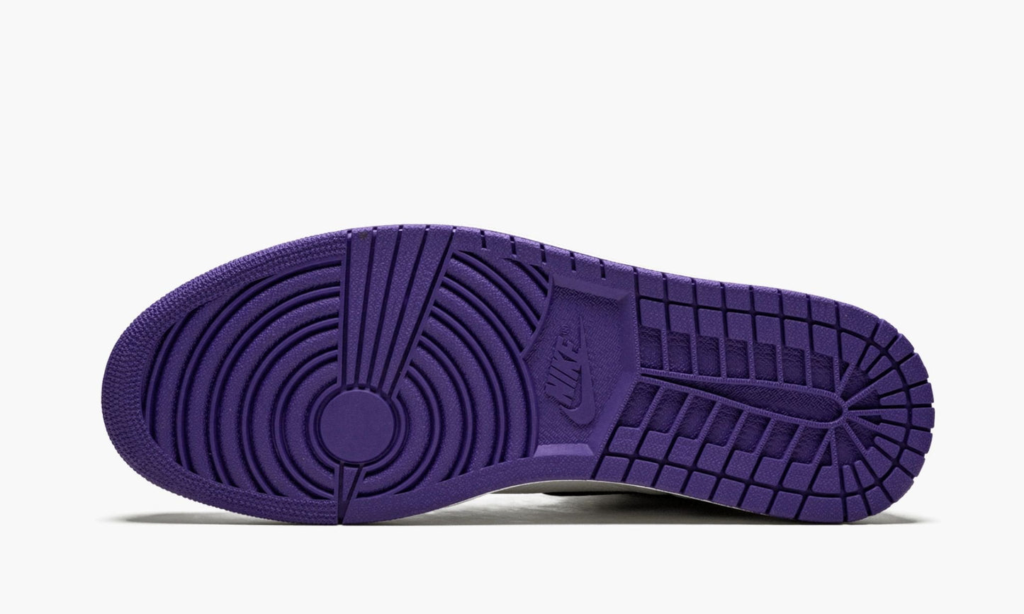 Air Jordan 1 Retro High OG Court Purple Sneakers - All-Day Comfort