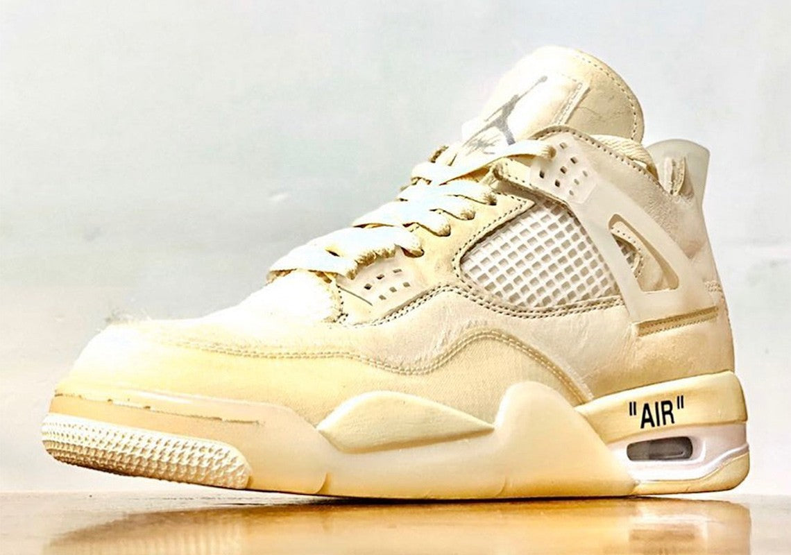 Air Jordan 4 Sail CV9388 Sneakers - Cushioned Stride | Sneakerhead Pick