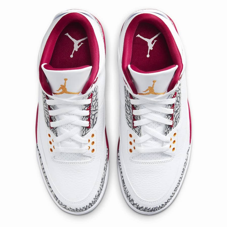 Jordan 3 Retro Cardinal Red Sneakers - Style Staple | Fresh Heat