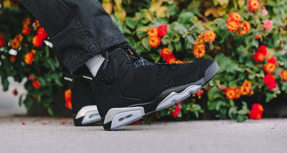 Jordan 6 Retro Chrome Metallic Silver Sneakers - Streetwear Essential