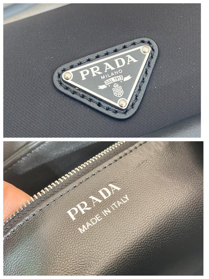 Prada 2026 Passage Bag 28cm Black Leather 282812