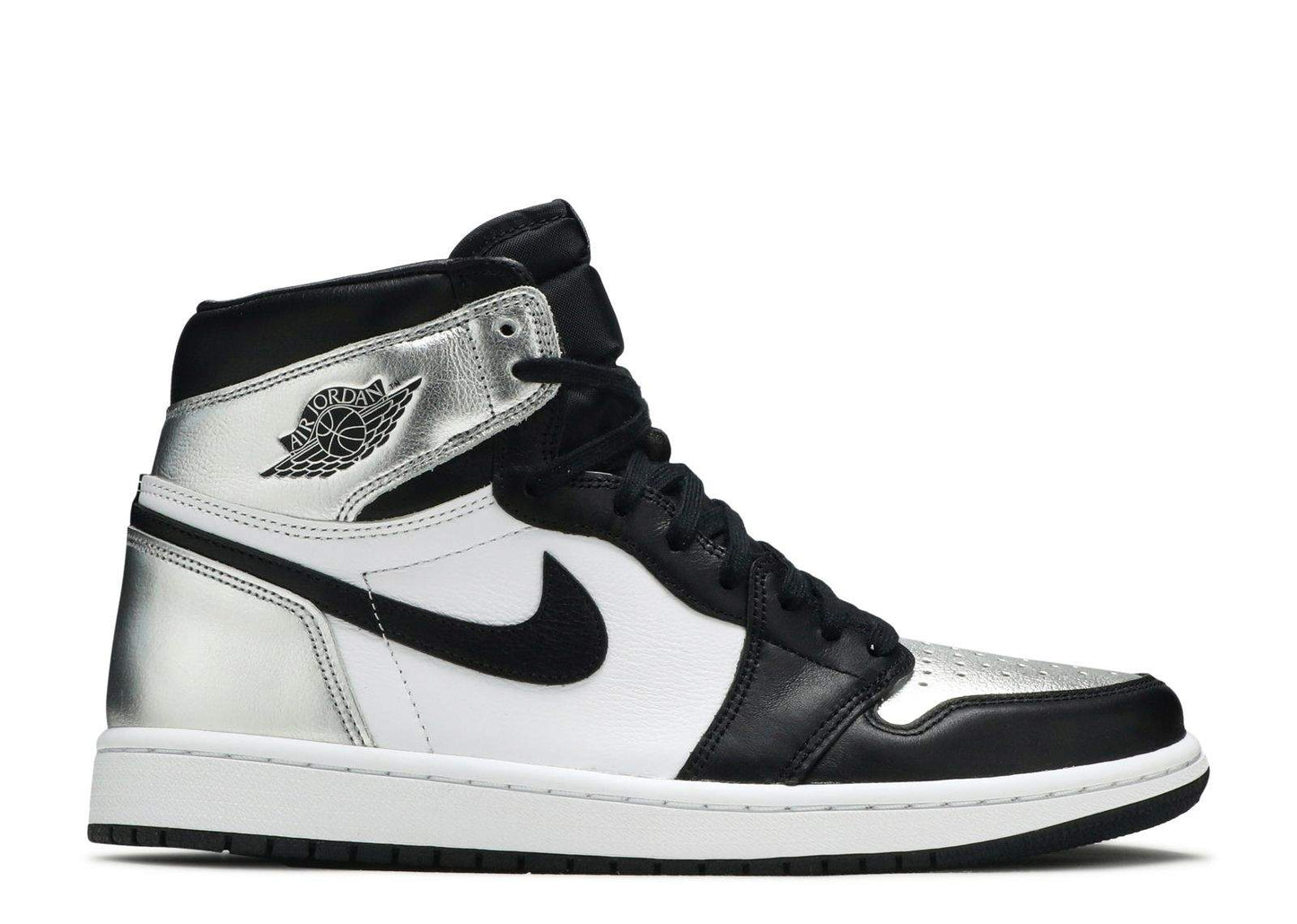 Air Jordan 1 Retro High OG ‘Silver Toe’ Revered Footwear Sneakers - Prime Pick