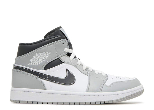 Air Jordan 1 Mid ¡®Light Smoke Grey¡¯ Revered Footwear Sneakers - Court Icon