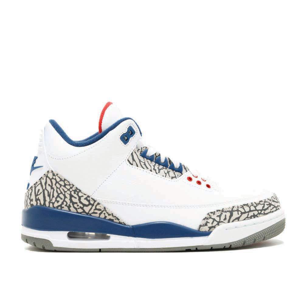 Air Jordan 3 Retro OG ‘True Blue’ 2016 Unfading Sneaker Sneakers - Court Classic