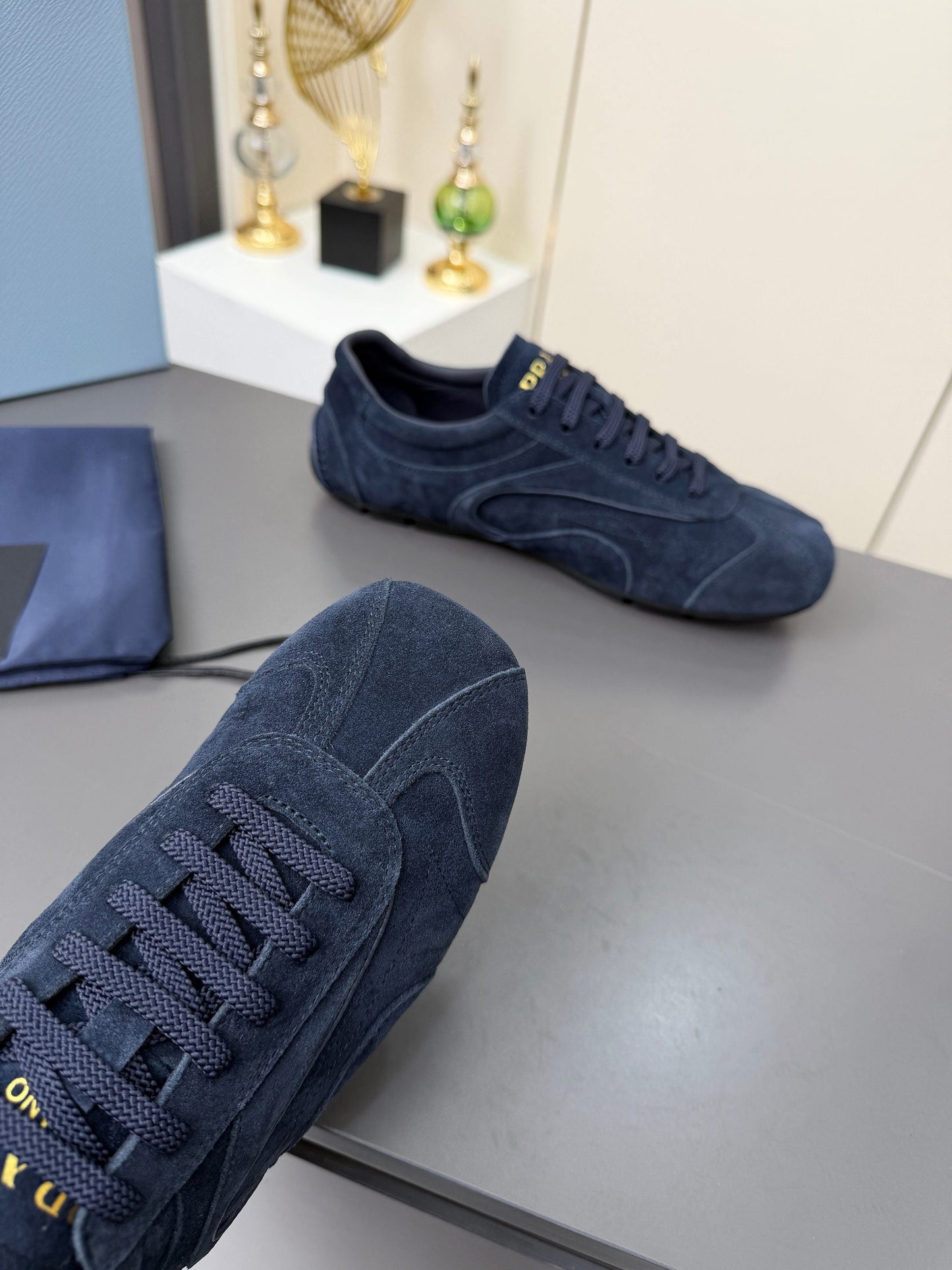 Prada 2026 Casual Sneakers Suede 732926