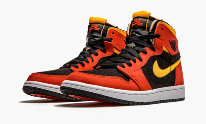 Air Jordan 1 High Zoom CMFT “Chile Red” Sneakers - Vintage Inspired
