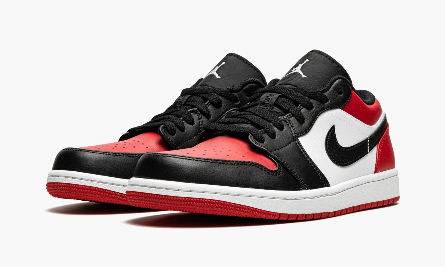 Air Jordan 1 Low “Bred Toe” Sneakers - Legend Status | Collector's Pick