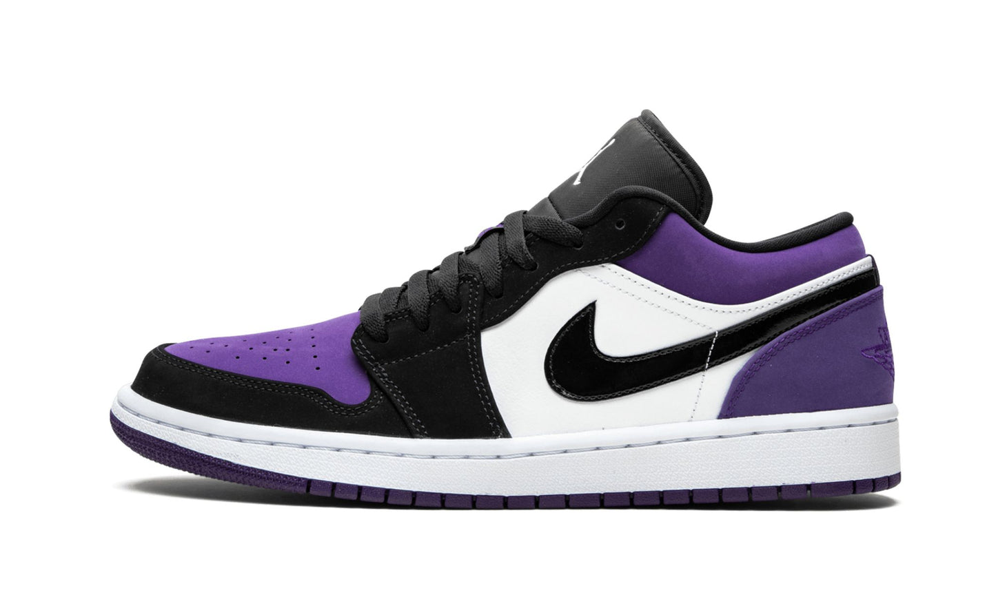 Air Jordan 1 Low “Court Purple” Sneakers - Premium Sneaker