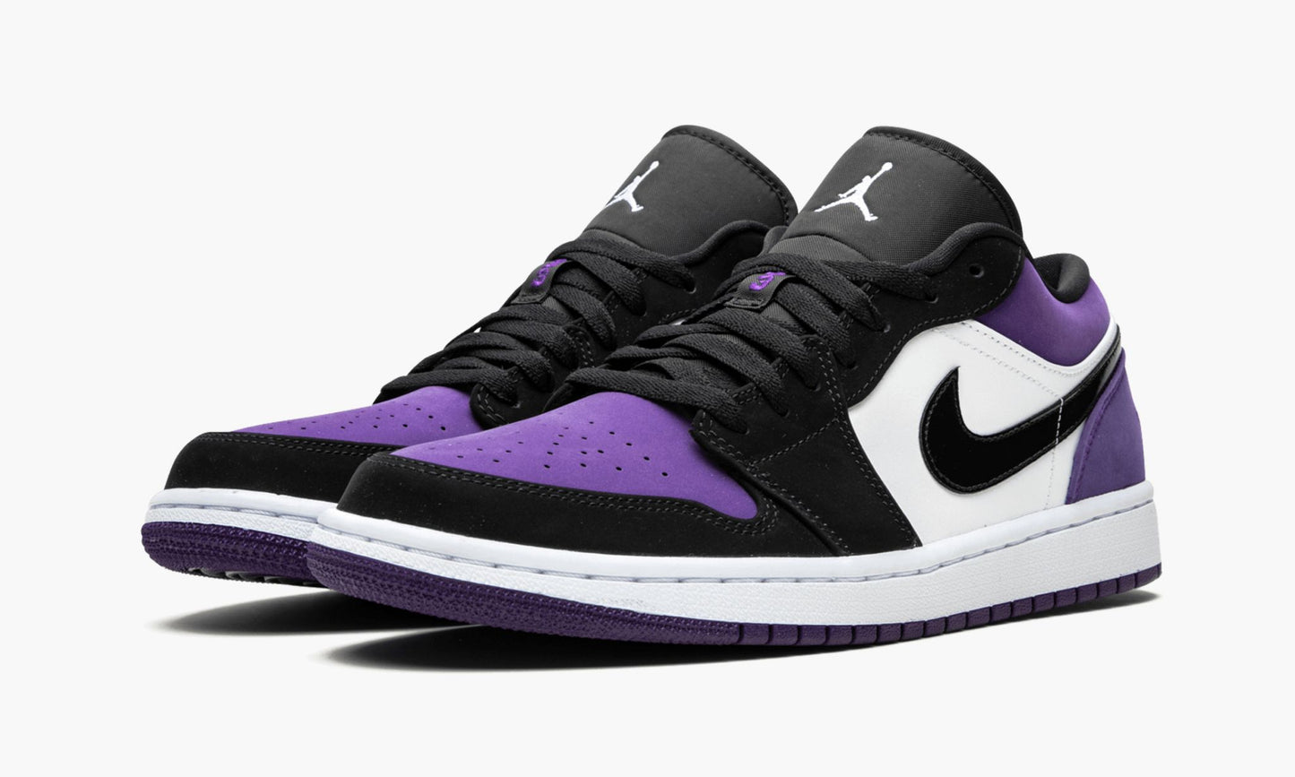 Air Jordan 1 Low “Court Purple” Sneakers - Premium Sneaker