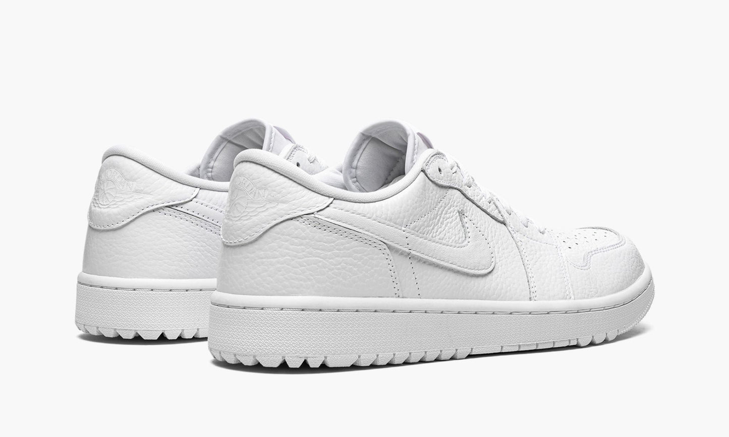 Air Jordan 1 Low Golf “Triple White” Sneakers - Court Classic