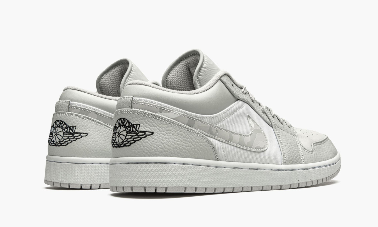 Air Jordan 1 Low White Camo Sneakers - Style Staple | Designer Kicks