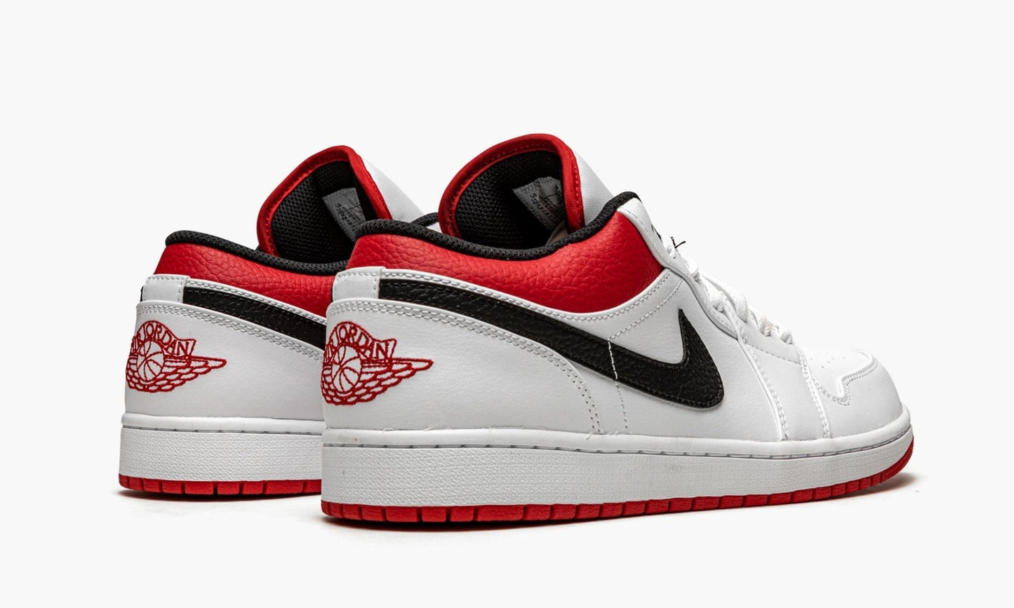 Air Jordan 1 Low White / Gym Red Sneakers - Premium Sneaker