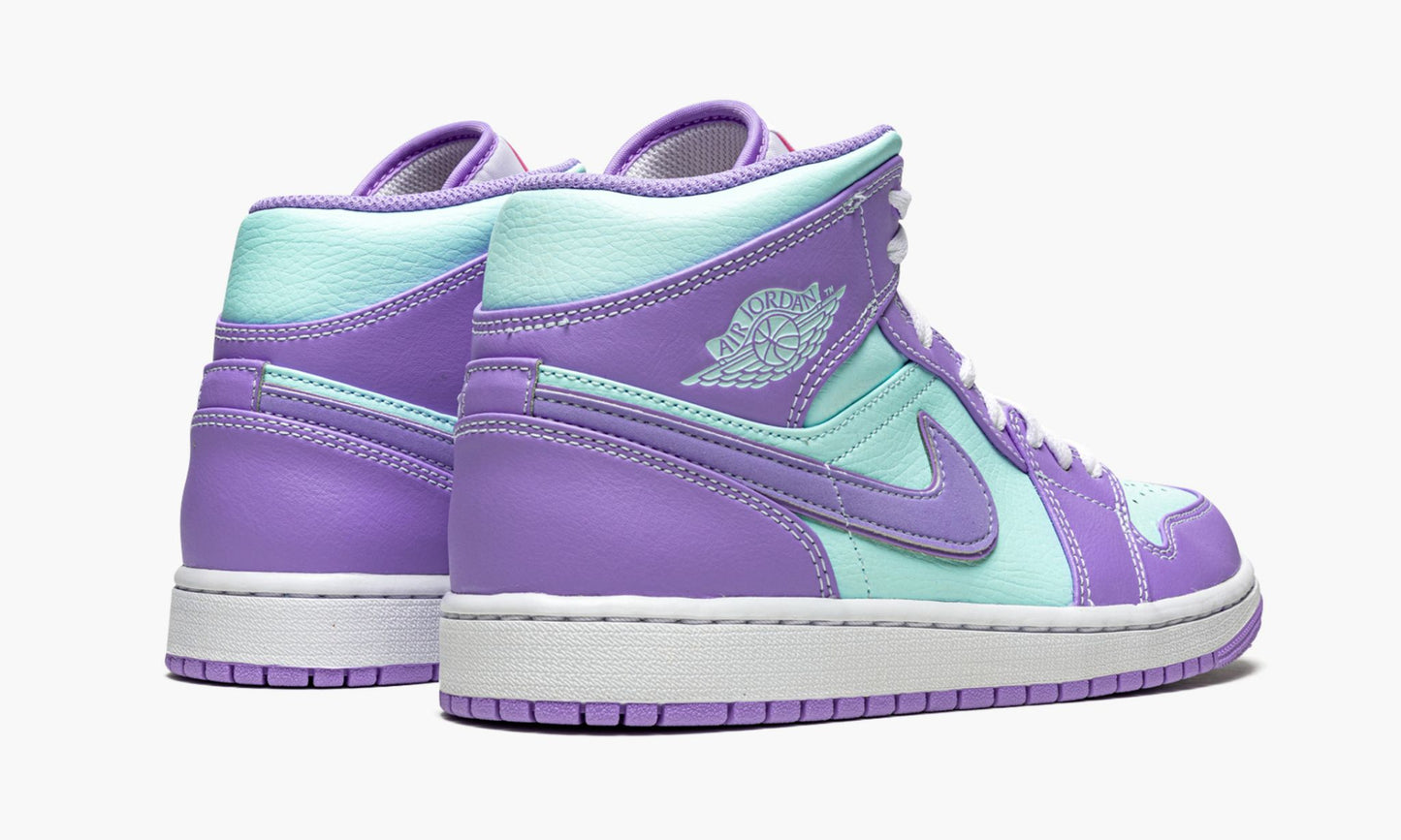 Air Jordan 1 Mid “Purple Pulse / Glacier Blue” Sneakers - Legend Status