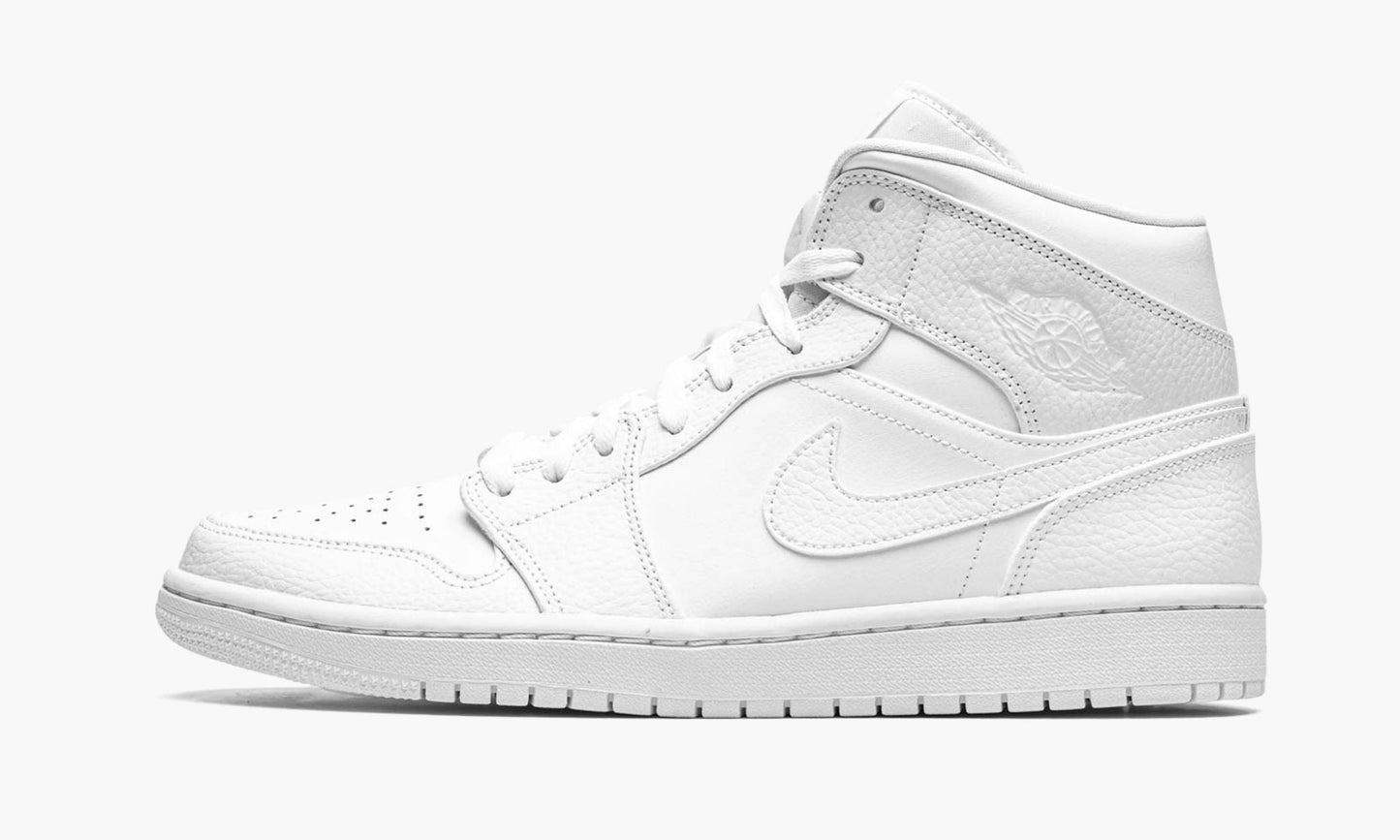 Air Jordan 1 Mid “Triple White” Sneakers - Game Changer