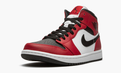 Air Jordan 1 Mid Chicago Black Toe Sneakers - Limited Edition