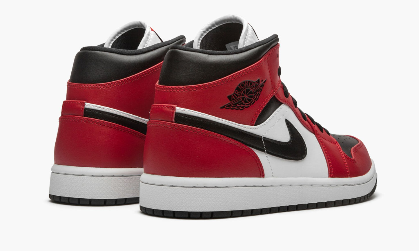 Air Jordan 1 Mid Chicago Black Toe Sneakers - Limited Edition