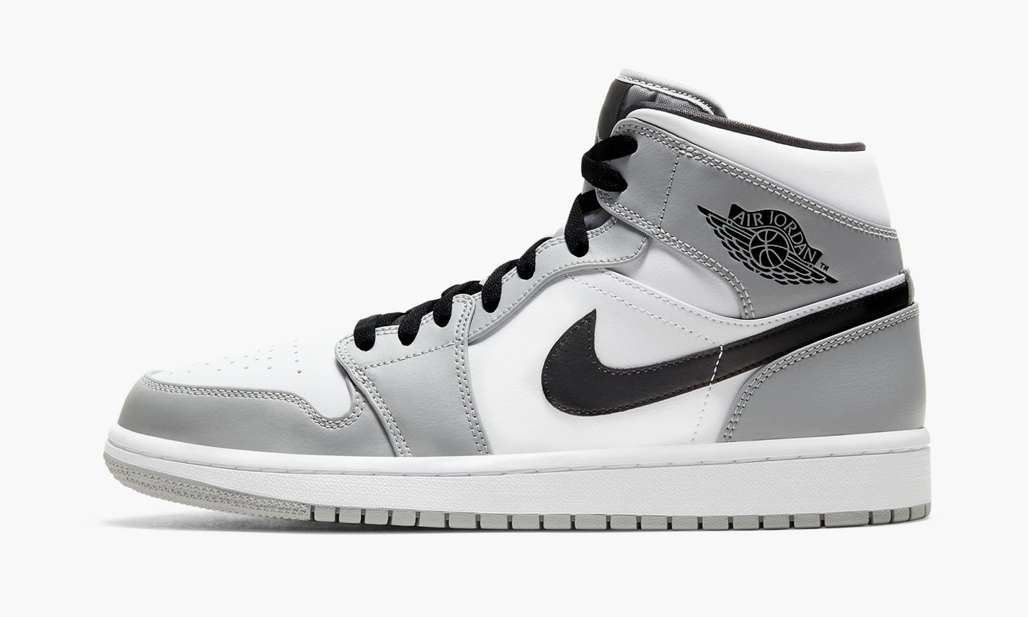 Air Jordan 1 Mid Light Smoke Grey Sneakers - Pro-Level | Top Pick