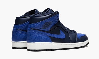 Air Jordan 1 Mid Obsidian Royal Sneakers - Performance Runner