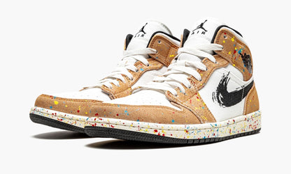 Air Jordan 1 Mid SE “Brushstroke” Sneakers - Style Staple