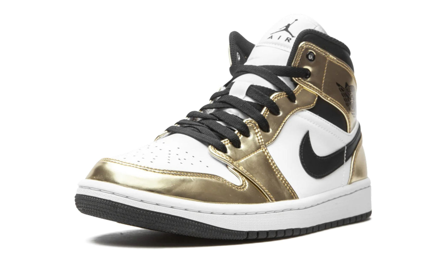 Air Jordan 1 Mid SE “Metallic Gold” Sneakers - Prime Pick
