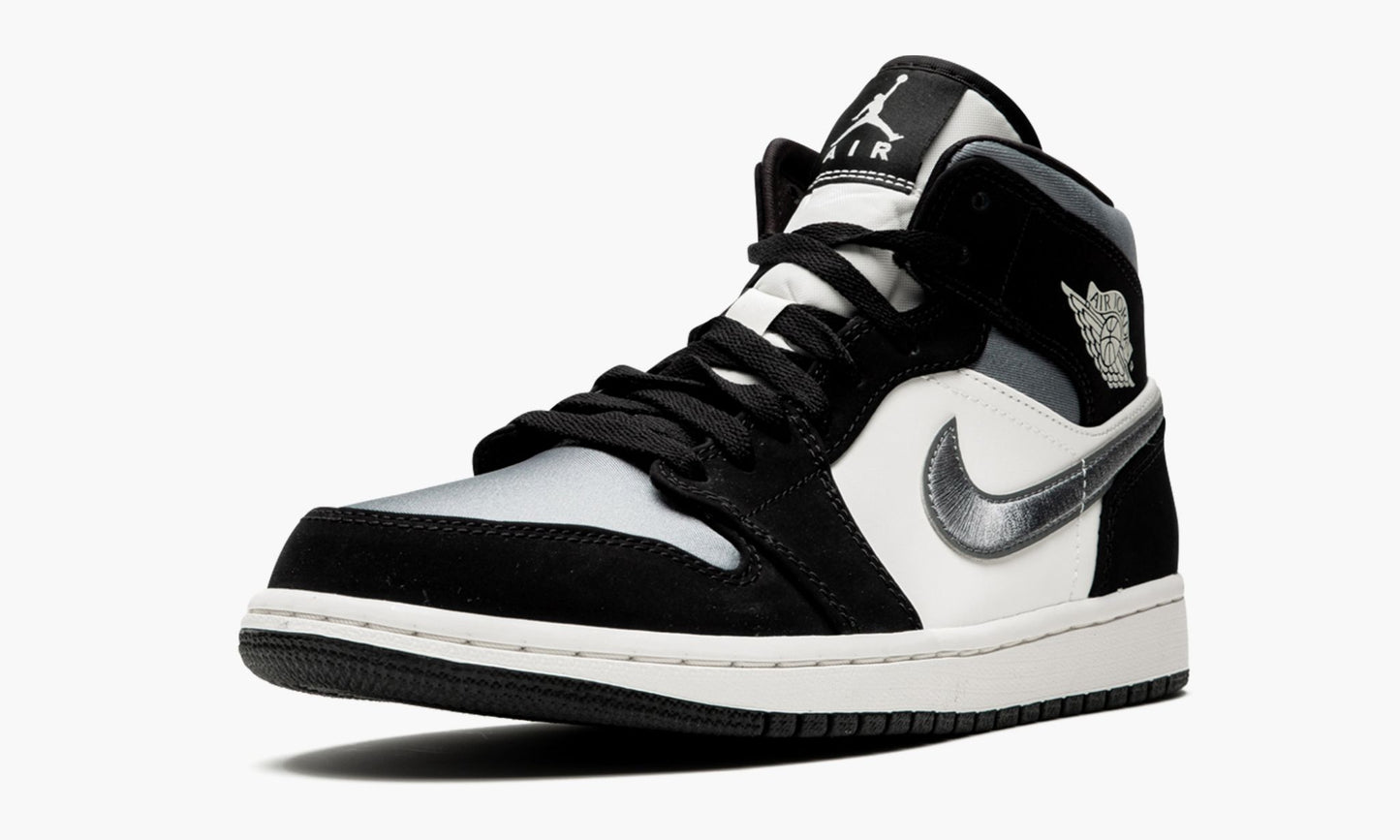 Air Jordan 1 Mid SE “Satin Grey” Sneakers - Court Icon | Trending Sneakers