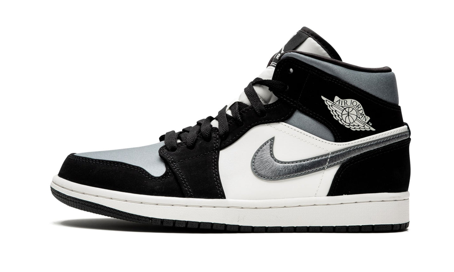 Air Jordan 1 Mid SE “Satin Grey” Sneakers - Court Icon | Trending Sneakers