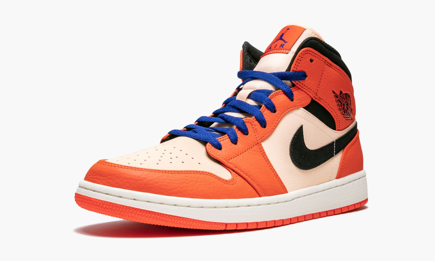Air Jordan 1 Mid SE Team Orange Sneakers - Performance Runner
