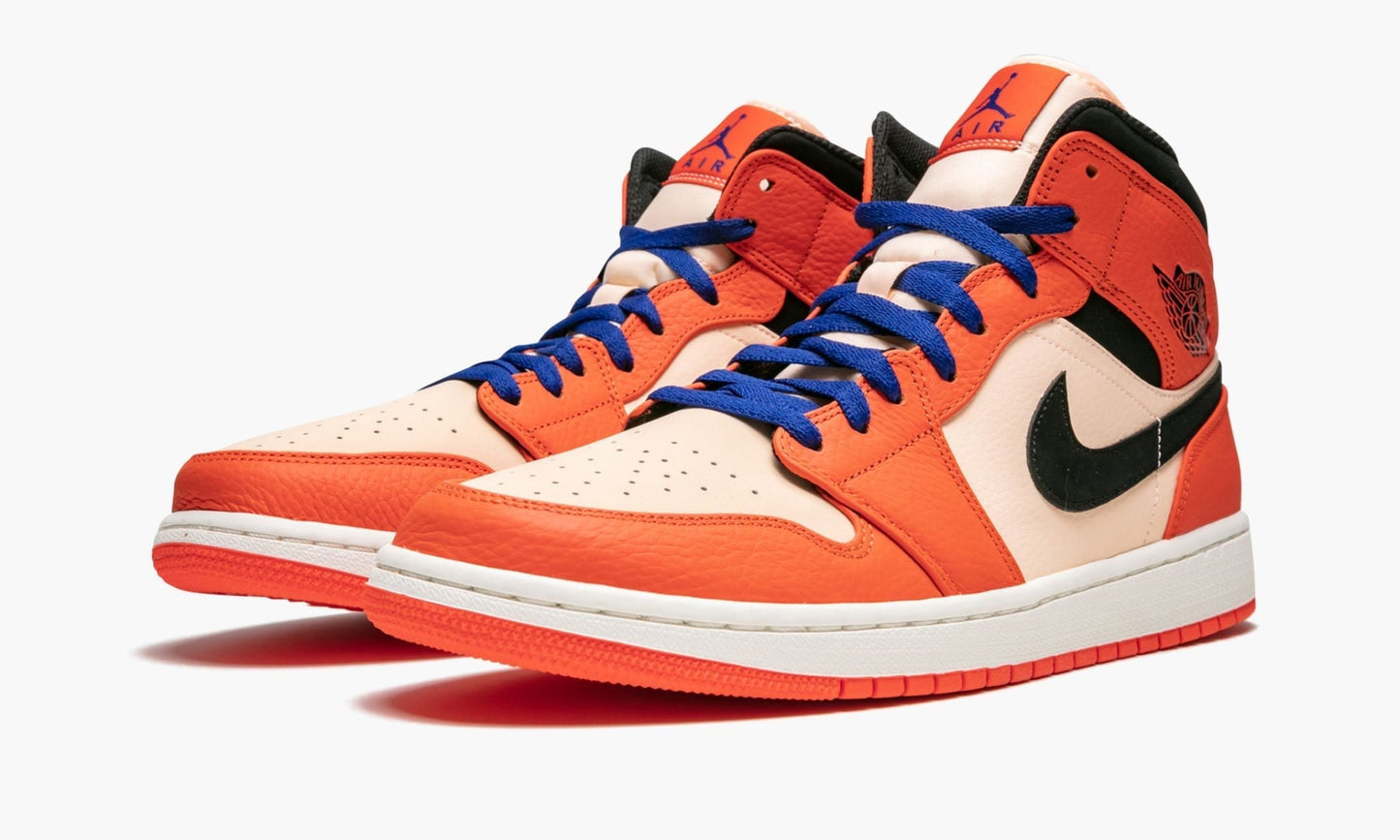 Air Jordan 1 Mid SE Team Orange Sneakers - Performance Runner