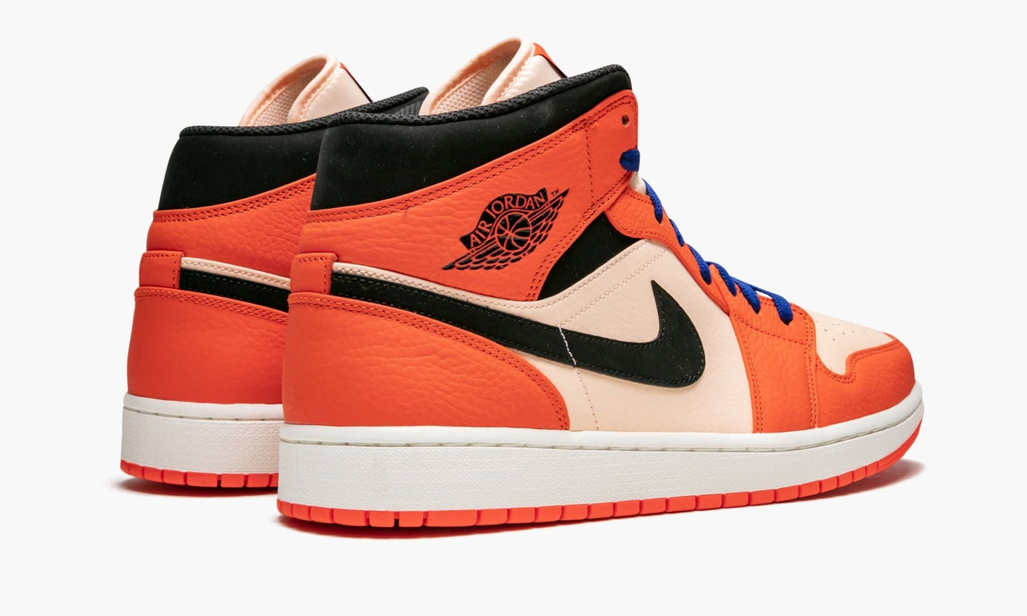 Air Jordan 1 Mid SE Team Orange Sneakers - Performance Runner