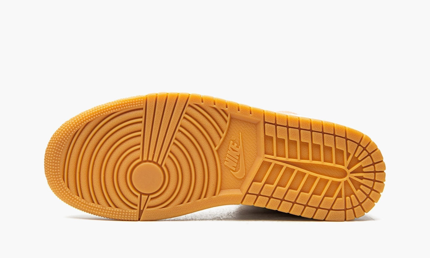 Air Jordan 1 Mid Tan / Gum Sneakers - Cushioned Stride | Rotation Essential