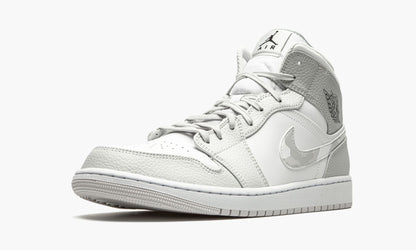 Air Jordan 1 Mid White Camo Sneakers - OG Colorway | Hype Sneaker