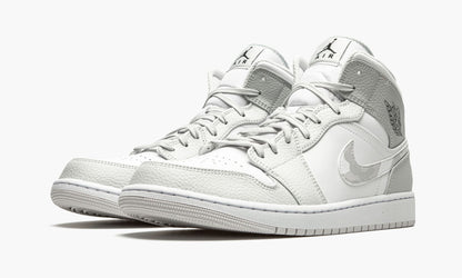 Air Jordan 1 Mid White Camo Sneakers - OG Colorway | Hype Sneaker