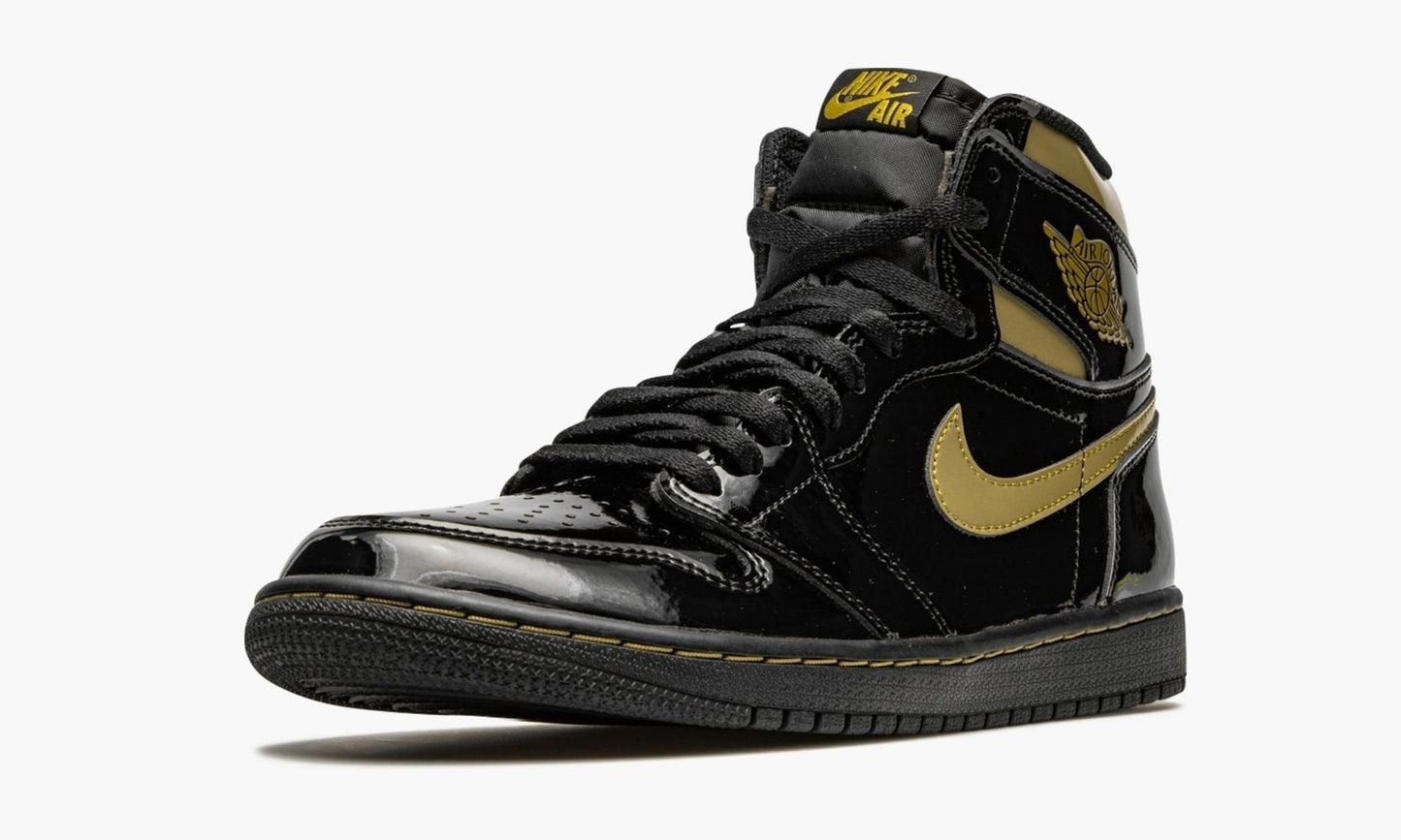 Air Jordan 1 Retro High OG “Black Metallic Gold” Sneakers - Legend Status