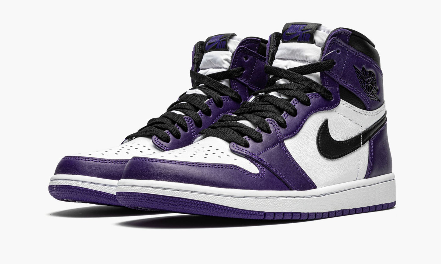 Air Jordan 1 Retro High OG “Court Purple 2.0” Sneakers - Cushioned Stride