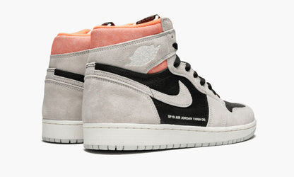 Air Jordan 1 Retro High OG “Neutral Grey/Hyper Crimson” Sneakers - Prime Pick