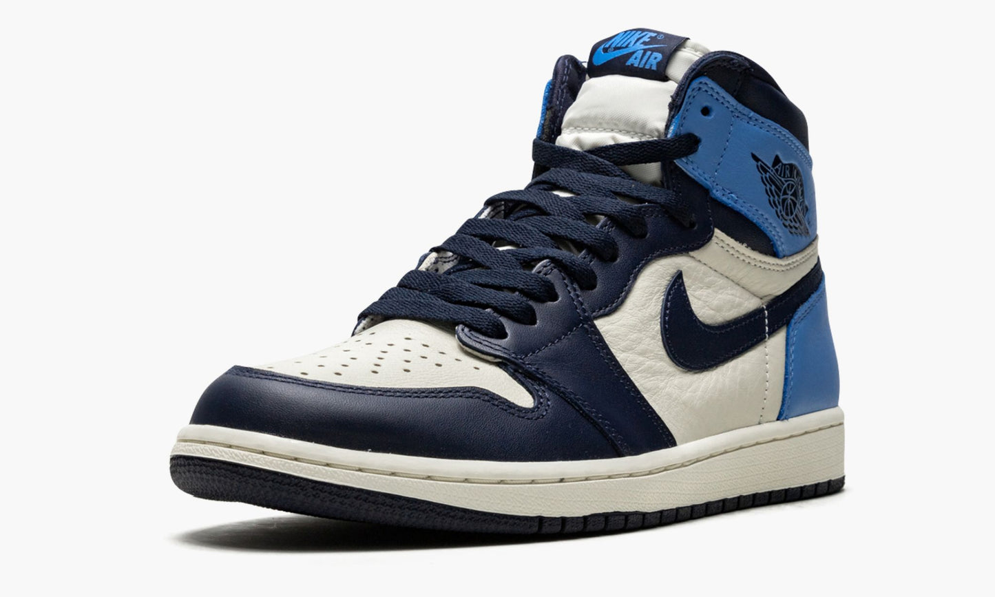 Air Jordan 1 Retro High OG “Obsidian/University Blue” Sneakers - OG Colorway