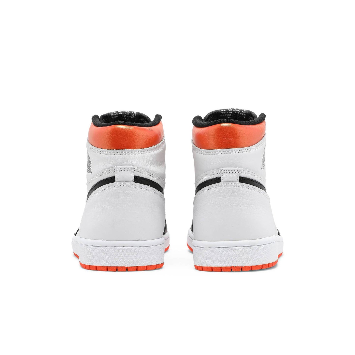 Air Jordan 1 Retro High OG Electro Orange 555088-180 Sneakers - Collector's E...