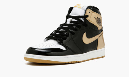 Air Jordan 1 Retro High OG NRG Gold Top 3 Sneakers - Authentic