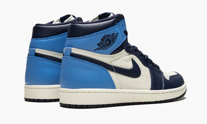 Air Jordan 1 Retro High OG Obsidian/University Blue Sneakers - Streetwear Ess...
