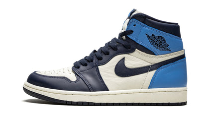 Air Jordan 1 Retro High OG Obsidian/University Blue Sneakers - Streetwear Ess...