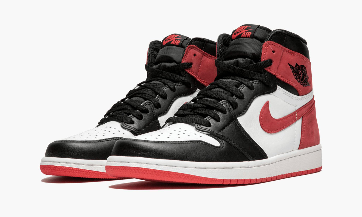 Air Jordan 1 Retro High OG Track Red Sneakers - Premium Sneaker