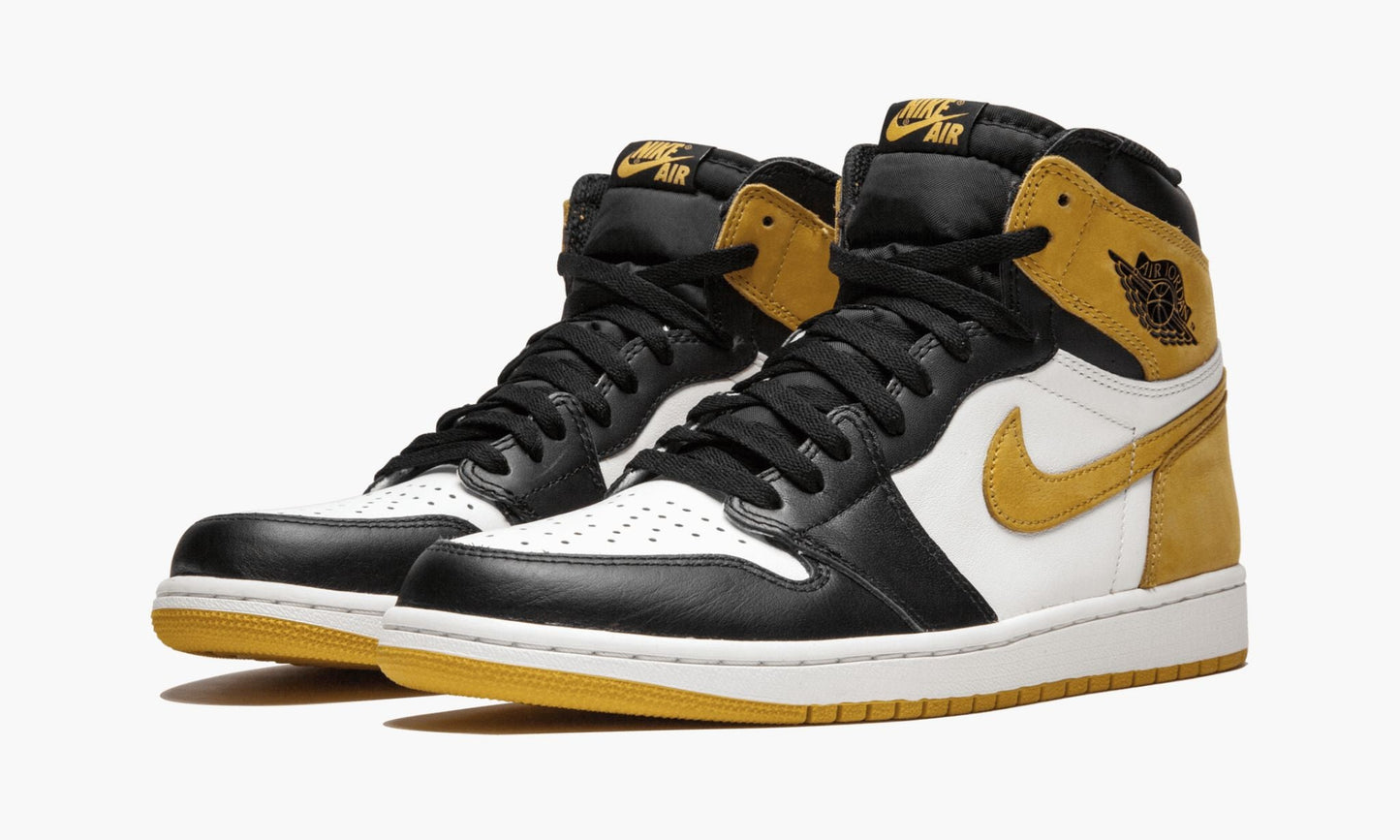 Air Jordan 1 Retro High OG Yellow Ochre Sneakers - Court Icon