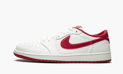 Air Jordan 1 Retro Low OG “White / Varsity Red” Sneakers - Basketball Legend