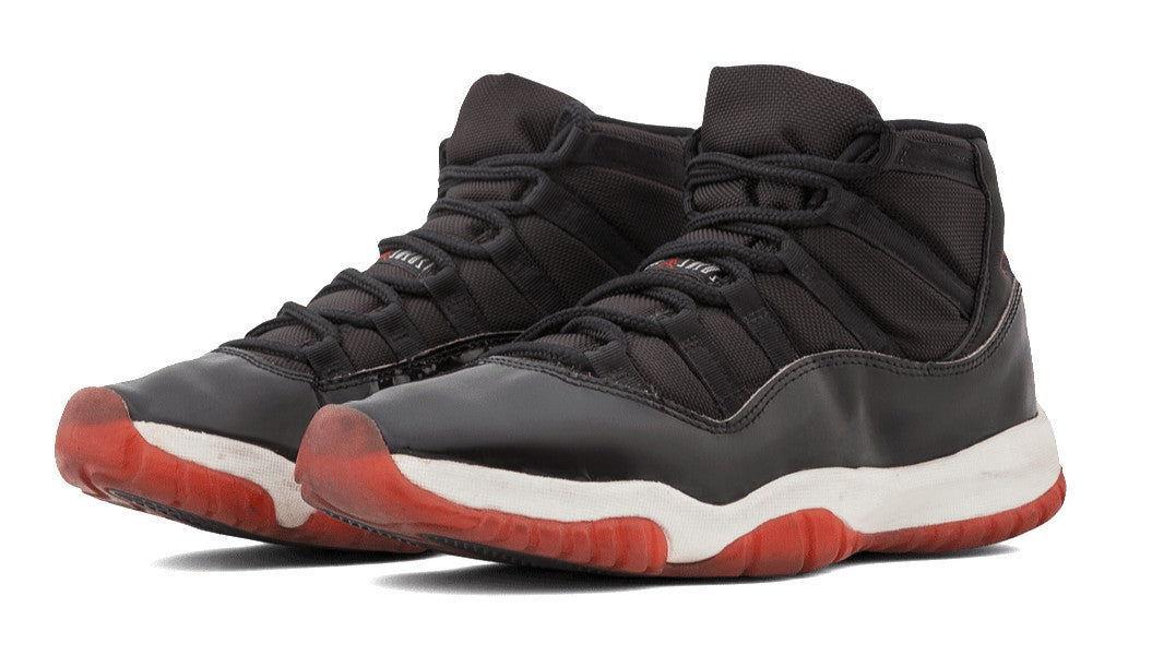 Air Jordan 11 Retro Bred Sneakers - Cushioned Stride | Sneakerhead Pick