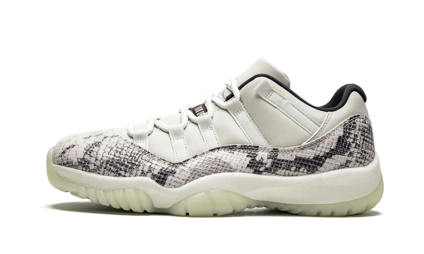 Air Jordan 11 Retro Low “Snakeskin Light Bone” Sneakers - Authentic