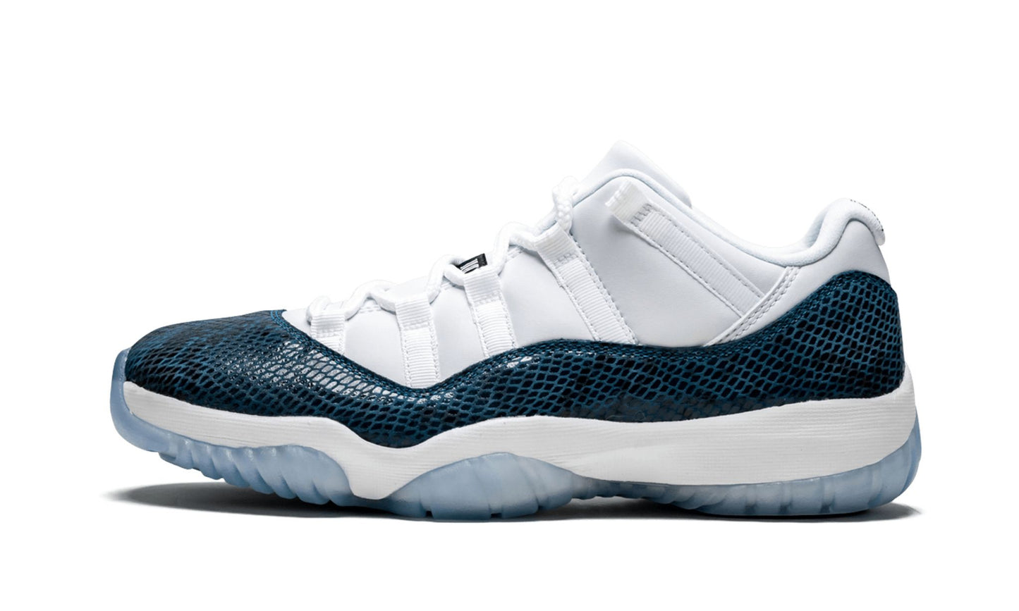 Air Jordan 11 Retro Low LE “Blue Snakeskin” Sneakers - Premium Sneaker
