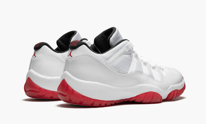 Air Jordan 11 Retro Low White/Varsity Red Sneakers - Court Icon