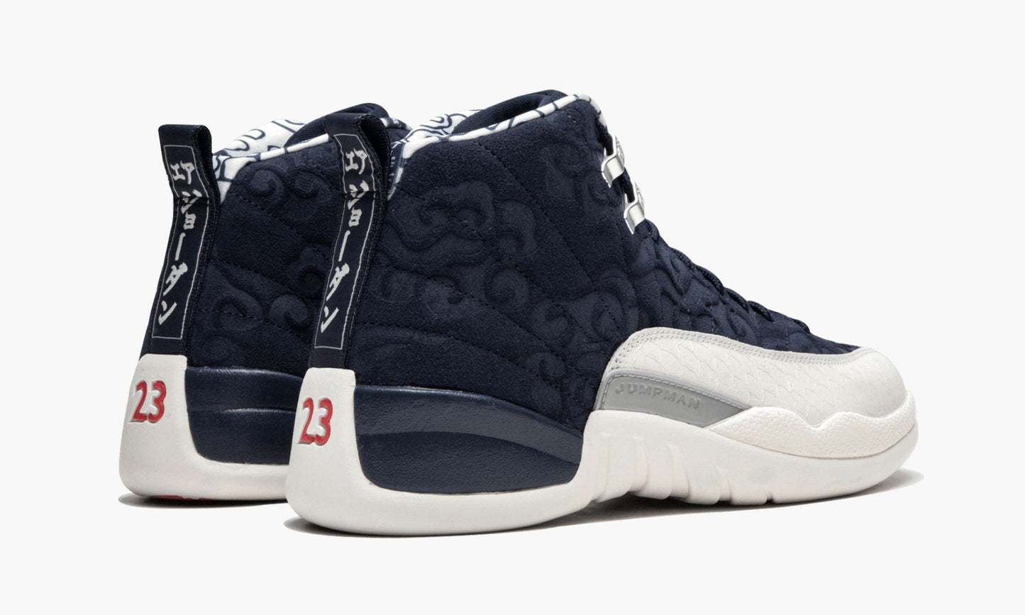 Air Jordan 12 Retro PRM International Flight Sneakers - Retro Classic