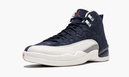 Air Jordan 12 Retro PRM International Flight Sneakers - Retro Classic